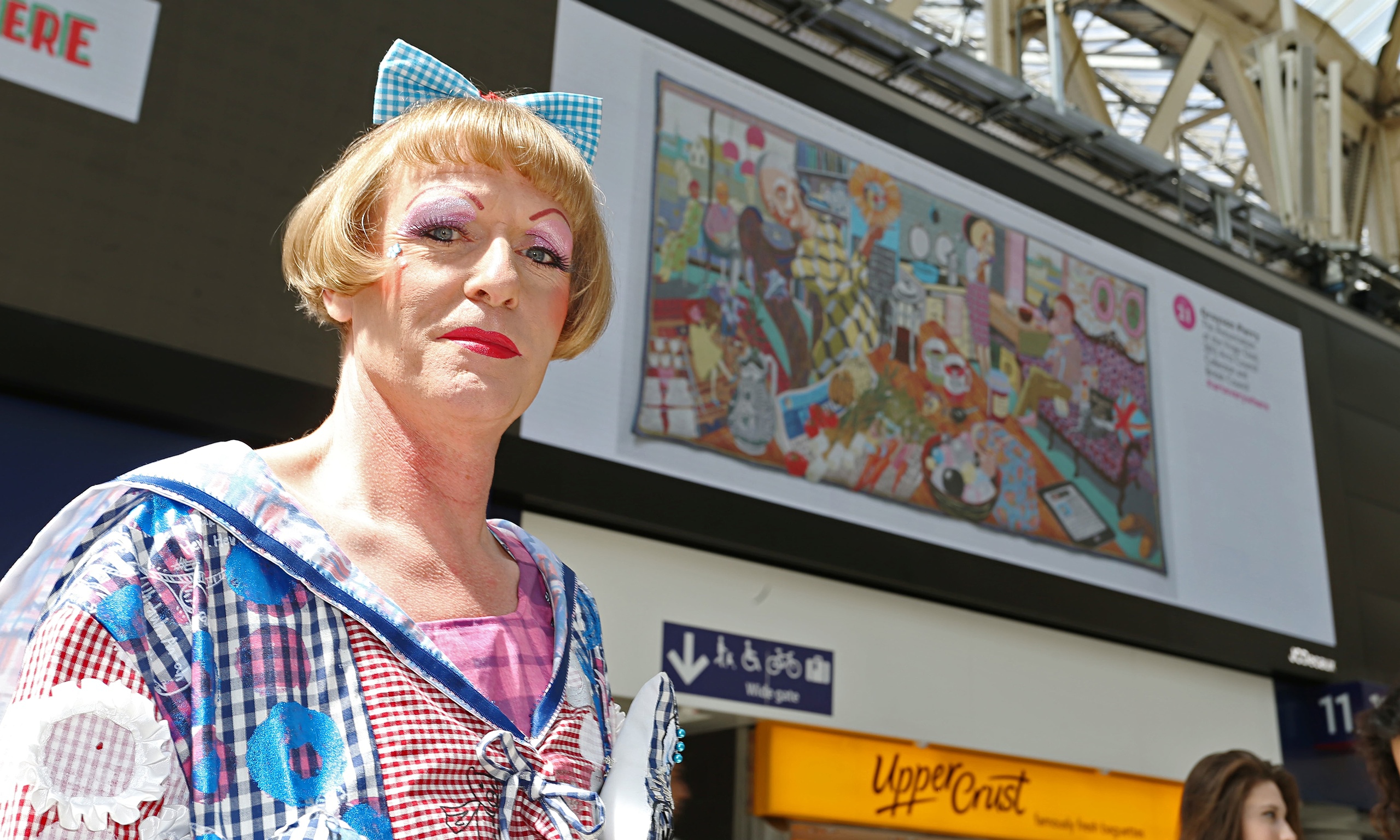 Grayson Perry at the Art Everywhere launch